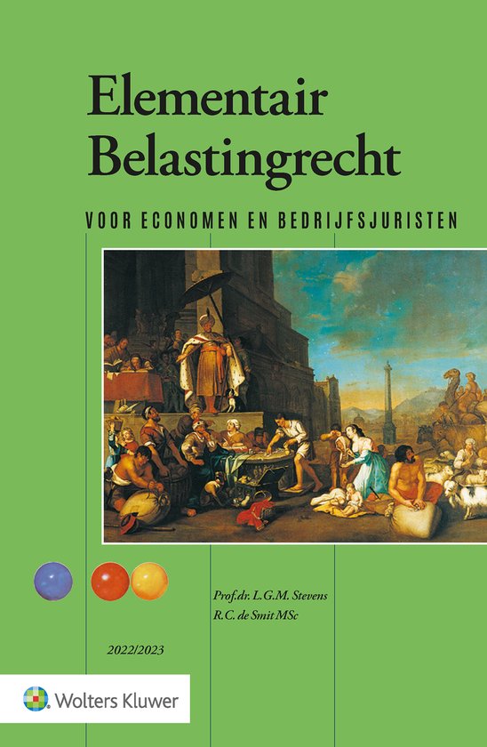 Elementair Belastingrecht 2022/2023 theorieboek - cover