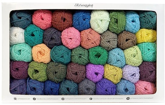 Scheepjes Pack de couleurs Scrumptious 80x30g