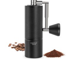 Handmatige Koffiemolen voor Espresso tot French Press - Zwart