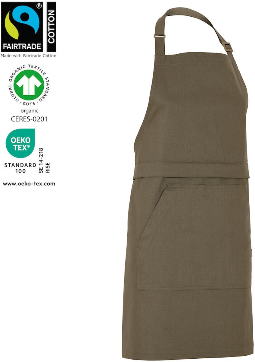 Cottover COMBI SCHORT - GOTS GECERTIFICEERD 141049 - Olijfgroen - One size