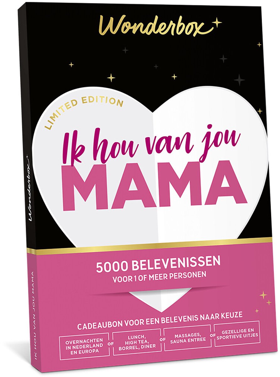 Wonderbox Cadeaubon - Ik hou van jou mama