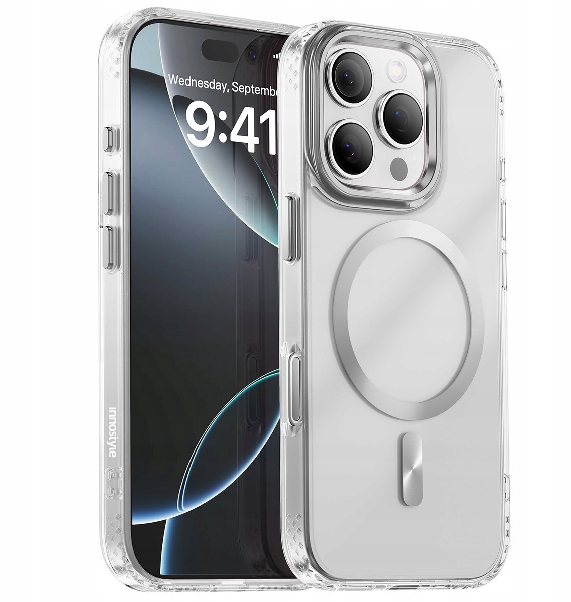 Innostyle Magnetische Hoes Verstevigd Hoesje Voor Magsafe Iphone 16 Pro Max