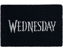 Wednesday Wednesday Logo Unisex Deurmat - zwart/beige - Standard
