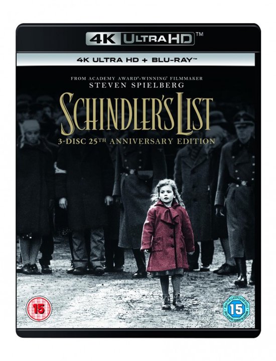 Schindler's List [Blu-Ray 4K]+[2xBlu-Ray]
