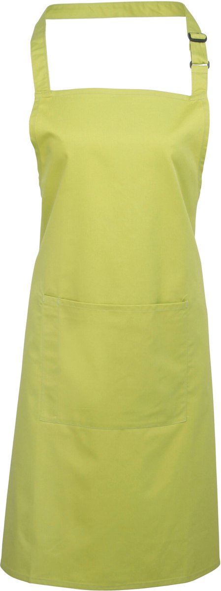 Premier Colours Bib Apron With Pocket PR154 - Lime - One size