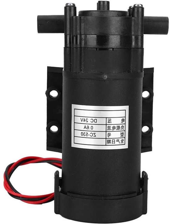 Greensen 12V High Pressure Pump Diaphragm Pump - 60W 5L/min Self Priming Water Pump With Pressure