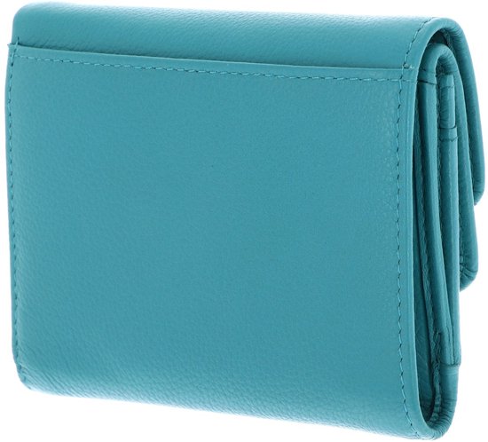 Golden Head Cuir porte-monnaie Madrid RFID Protect Überschlagbörse 1176 Türkis turquoise