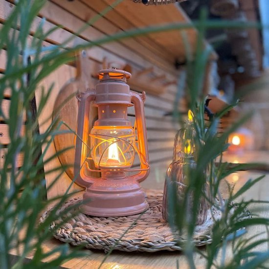 Feuerhand - LED Stormlamp 276 soft perzik van Feuerhand — afbeelding 2