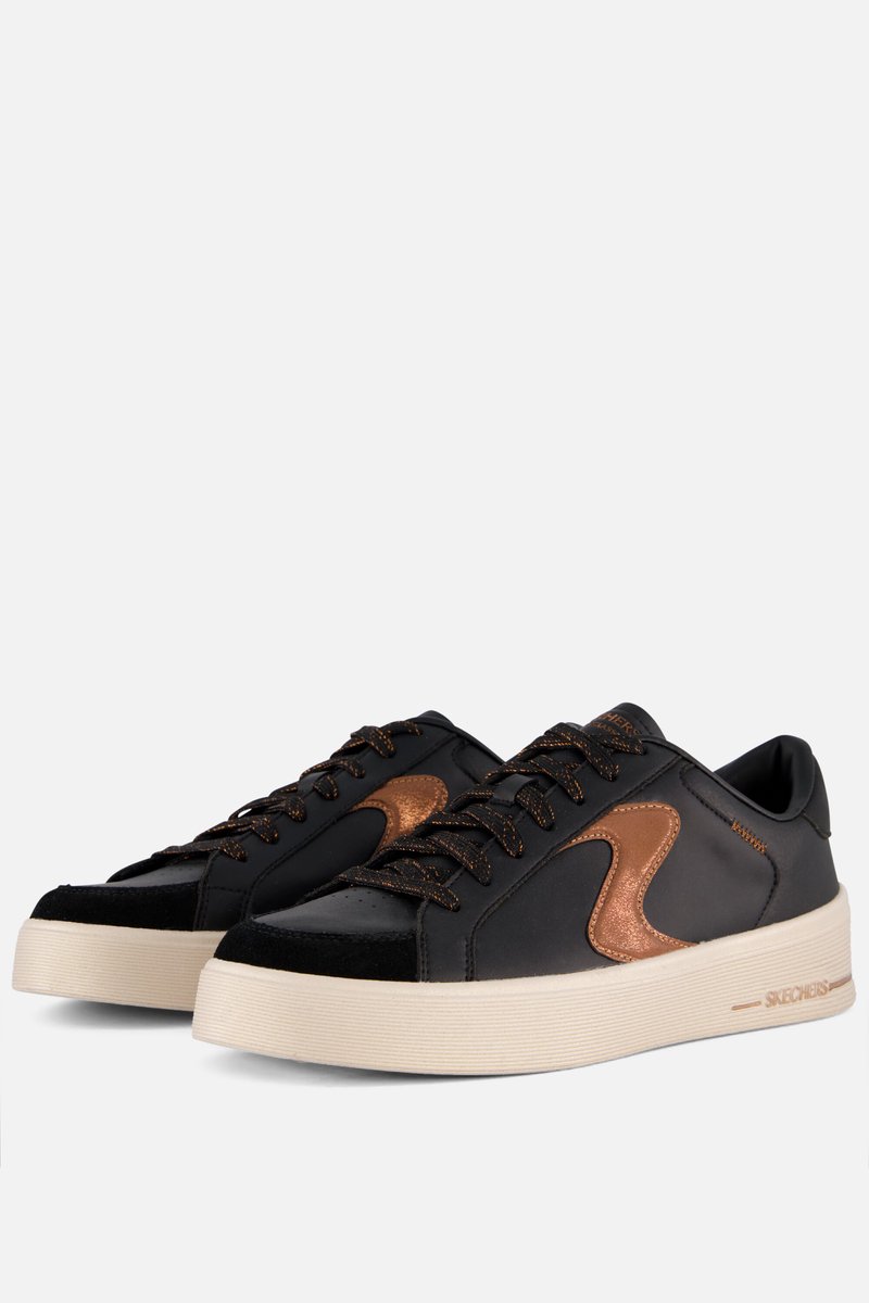 Skechers Hiland - Quite Chic - Dames Sneakers - Zwart