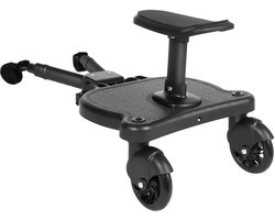 Bealive® Meerijd plankje universeel - Buggy Board - Zwart - 360° Rotatie - 3 tot 7 jaar - 3 Verstelbare standen - Makkelijke installatie -Belastbaar vermogen: 25 kg - 56 x 33 x 35 cm Bealive® Meerijd plankje universeel - Buggy Board - Zwart - 360° Rotatie - 3 tot 7 jaar - 3 Verstelbare standen - Makkelijke installatie -Belastbaar vermogen: 25 kg - 56 x 33 x 35 cm