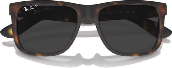 Ray Ban - Justin - Rubber Havana - Dark Grey Polar — afbeelding 5