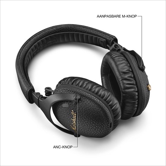 Marshall Monitor III ANC headphone Black | bol
