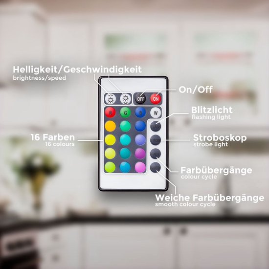 Spiegel rond met zwarte rand en verlichting – Grand Style Store