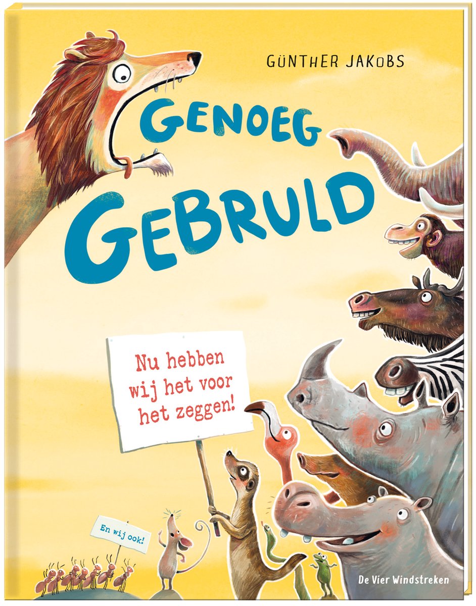 Omslag van Genoeg gebruld
