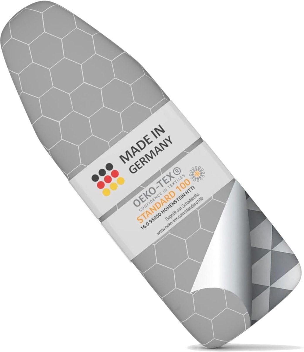 Goedkoopste Strijkplankhoes 130 x 45 voor stoomgenerator met thermische warmtereflector en elastische band