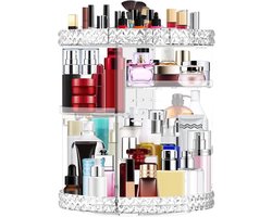 Make-up Organizer - 360 ° Draaibaar - Decoratie voor kamer - Parfum Organizer - Make-up lades