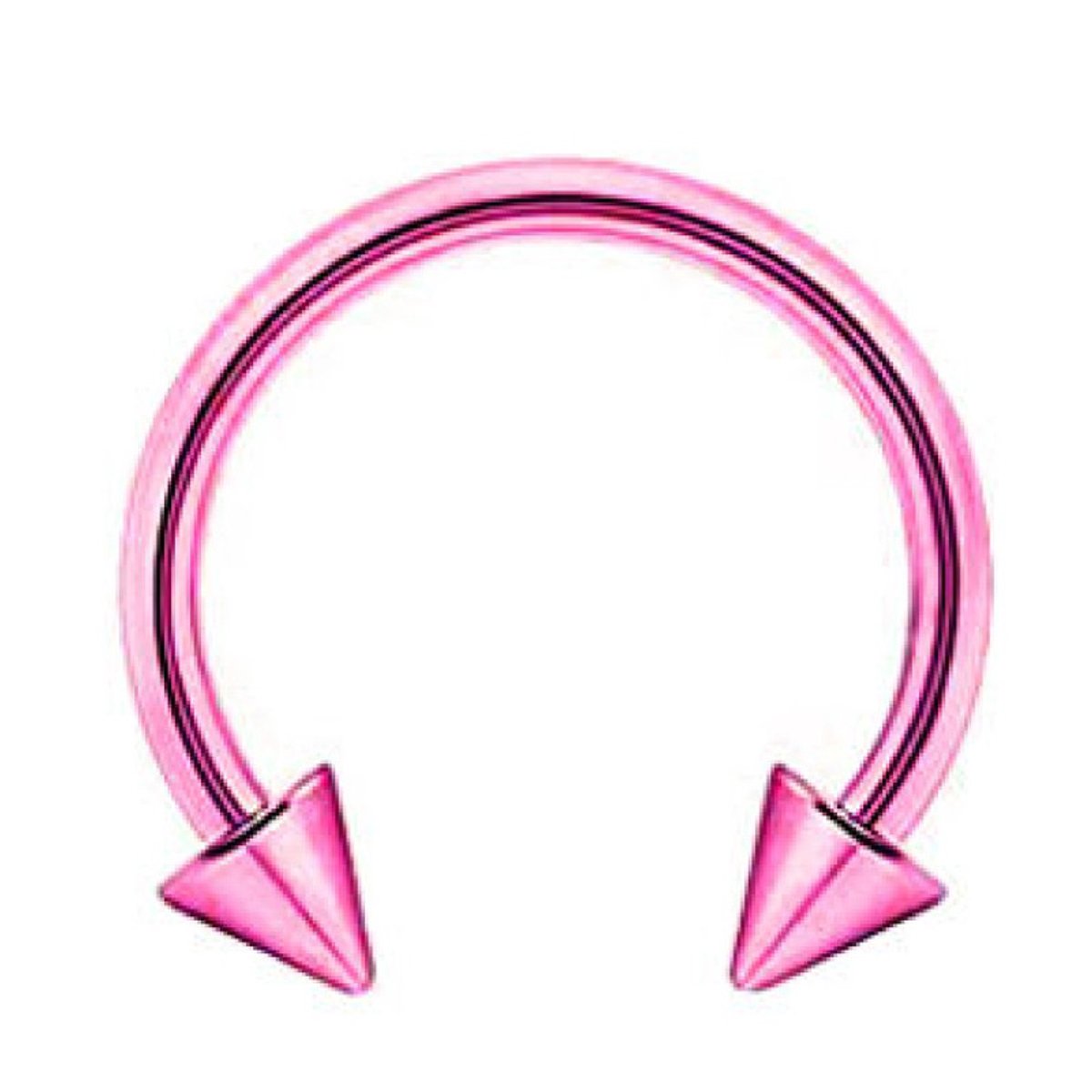 Piercing - Roze - Septum | Barbell | Spike