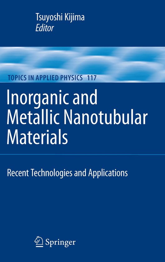 Inorganic and Metallic Nanotubular Materials - cover