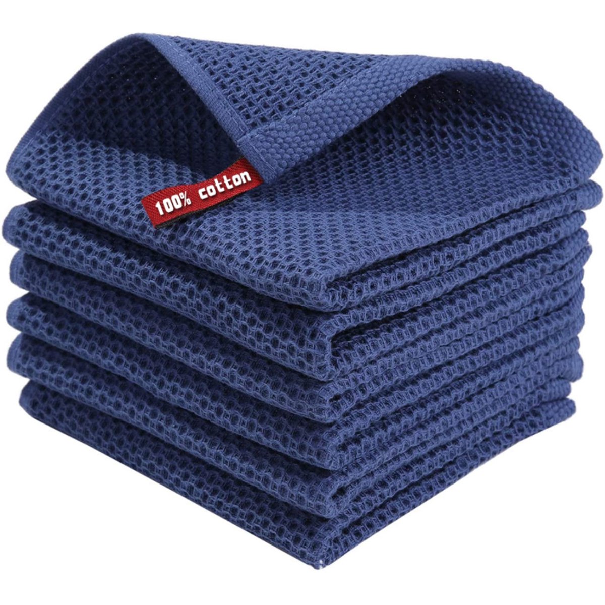 Unyqoos ® Set van 6 Luxe Katoenen Keukendoeken voor Optimale Absorptie en
