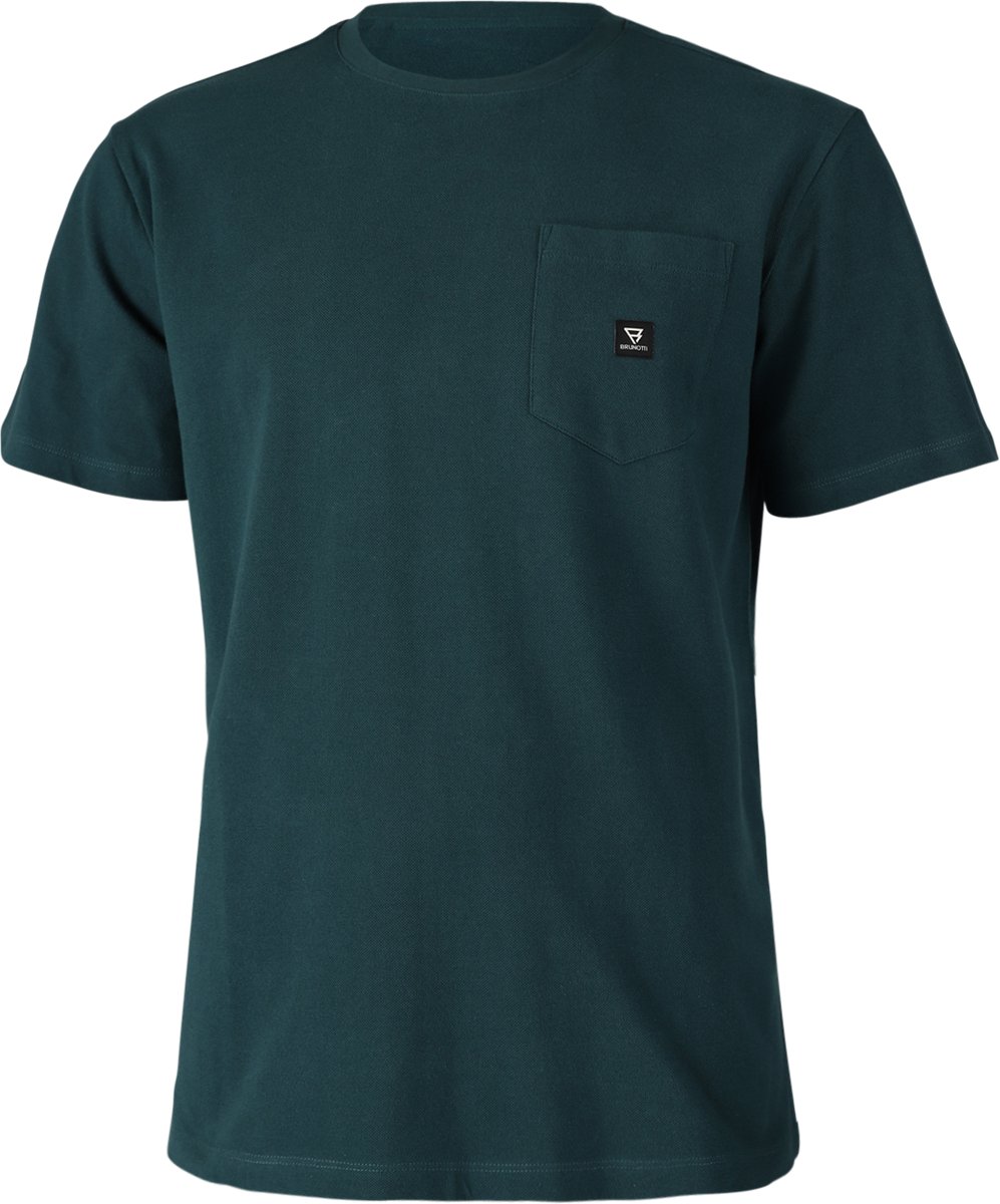 Brunotti Axle-Pique Heren T-shirt Brandstof XL Groen