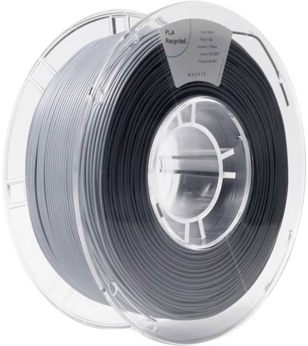 Maertz PMMA-1013-003 PMMA-1013-003 Filament PLA kunststof Gerecycled PLA 1.75 mm 1000 g Grijs 1 stuk(s)