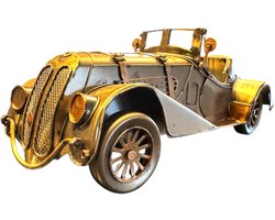 Vintage Oldtimer - schaalmodel - historische auto - metaal