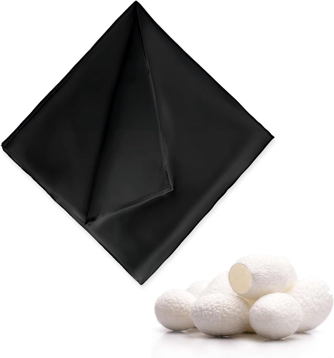 Zijden zakdoek voor heren 35 x 35 cm - Stoffen zakdoeken voor herenpak - Bruiloft accessoires