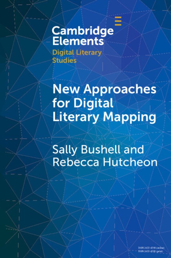 Elements in Digital Literary Studies- New Approaches for Dig ... - cover