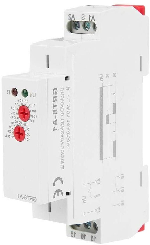 Vertragingsrelais Mini Power On Delay Time Relay On Timer Relay DIN ...