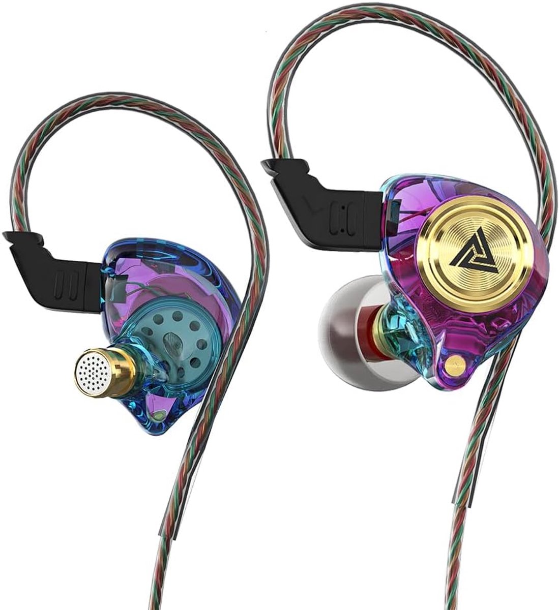 Diepe Bas Bedrade Gaming-Oordopjes met HiFi Geluid - In-Ear Monitoren voor Muziek, Gaming en Videogesprekken