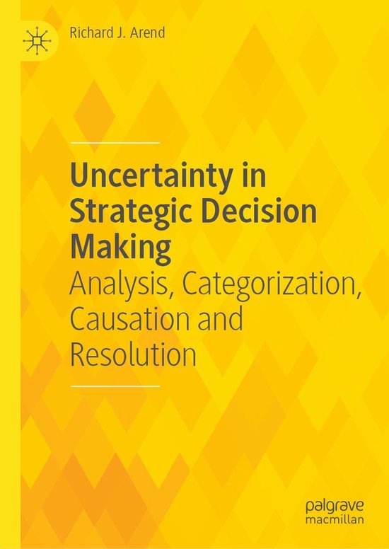 Uncertainty in Strategic Decision Making - cover