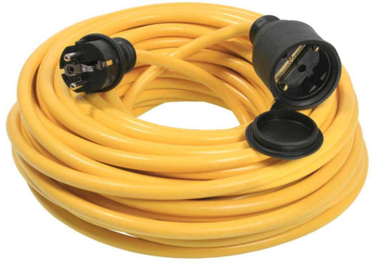 Verlengkabel 10 m - 230 V, 16 A - Outdoor Stroomkabel - IP44 - Duurzaam en Weerbestendig
