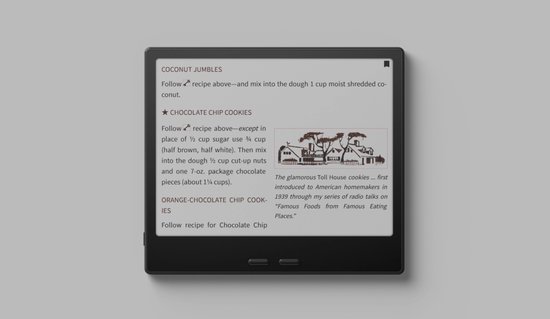 BOOX Go Color 7 Gen II - noir - Liseuse électronique couleur e-ink 7 pouces avec fonction d'écriture, android 13, Play Store, boutons de page