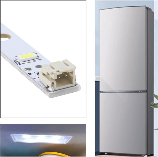 LED-lichtstrip voor Rongsheng/Hisense koelkast E349766 MDDZ-162A 1629348 DC12V 2W, vervangende koelkastlamp, compatibel met Kenwood koelkast KIFF5017 KIFF5020 KIFF7017 KIFF7020