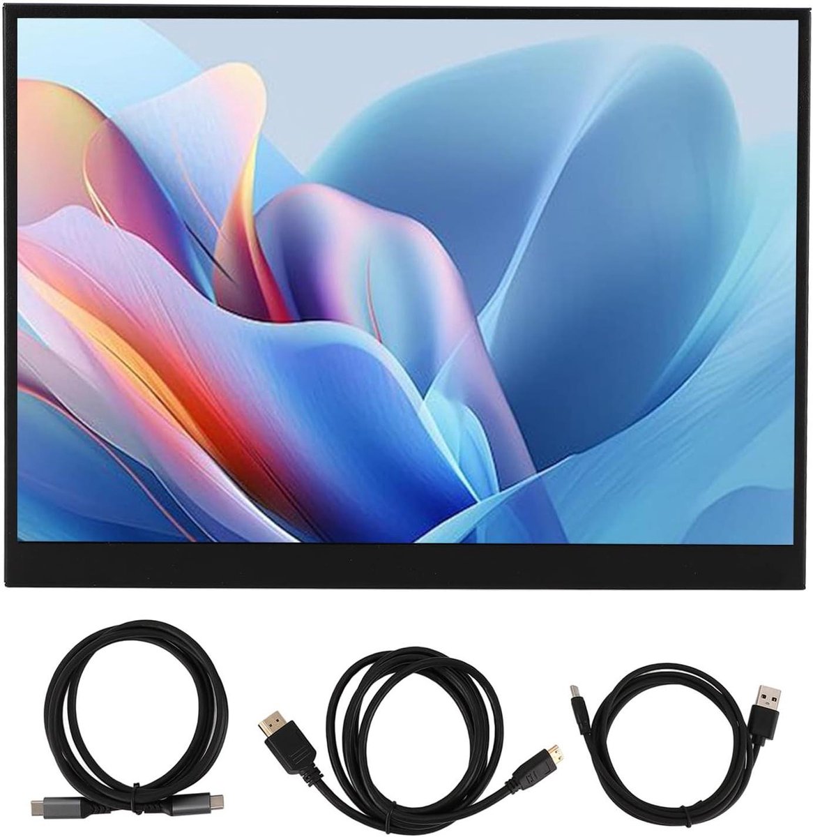 11 Inch Portable Monitor 2160x1440 IPS Display with Type C Port, 3.5mm Port, Dual Speakers - Portable Display for Phone, Tablet, PC - Compatible with Multiple Devices