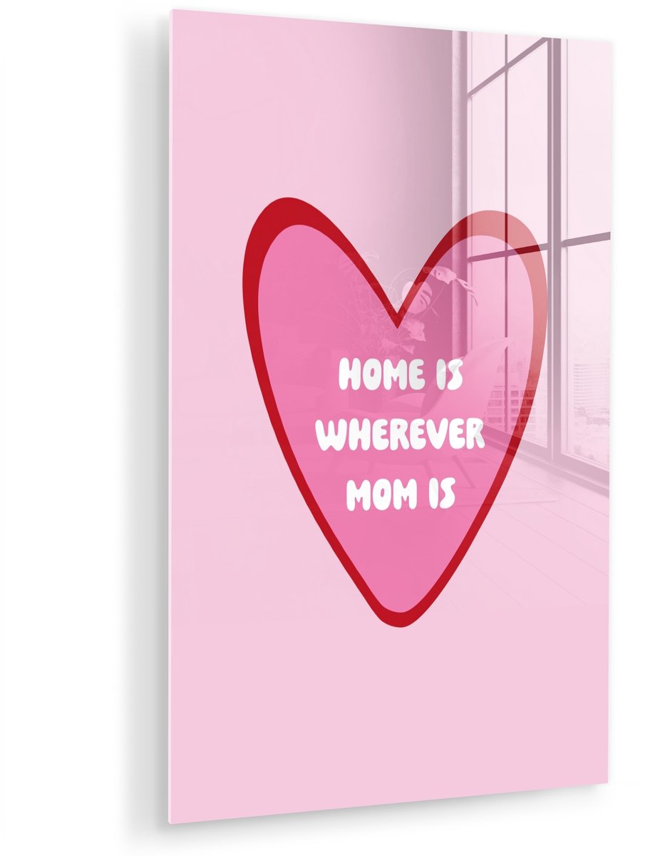 Quote - Moeder - Roze