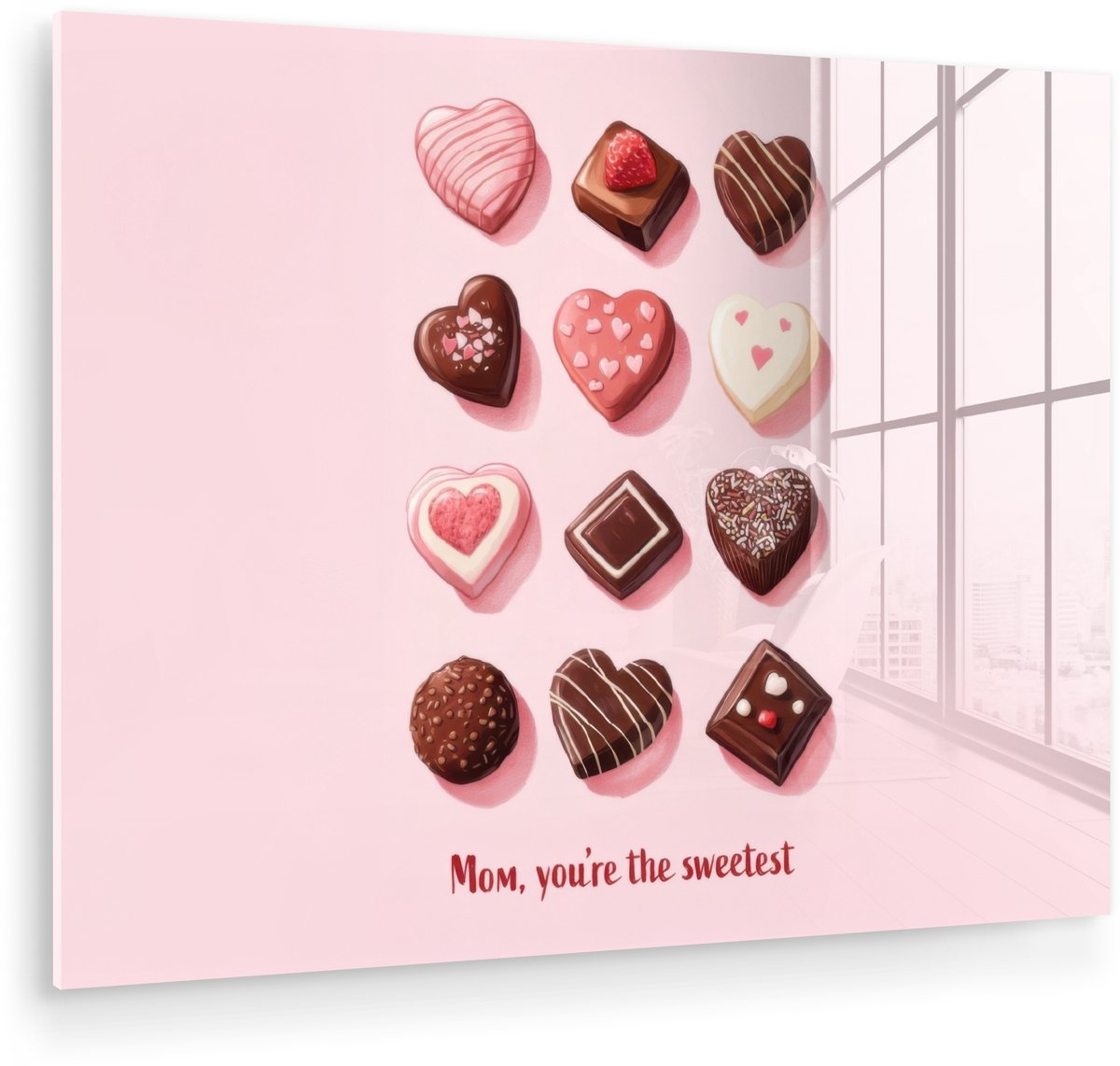 Chocolaatjes - Hartvormig - Liefste