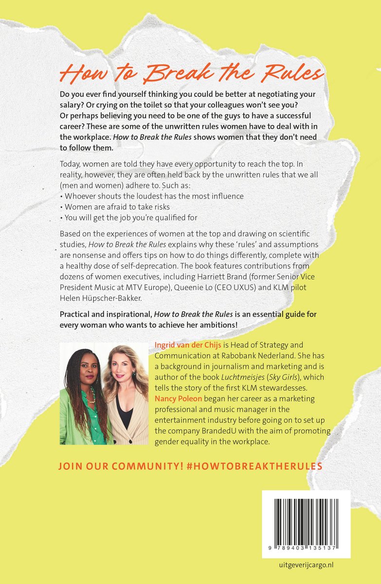 How To Break The Rules (ENG) - back cover