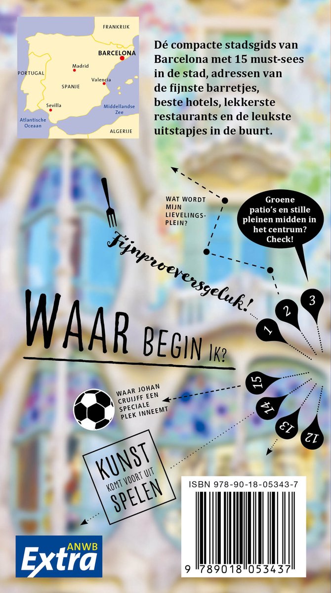 ANWB Extra - Barcelona - back cover