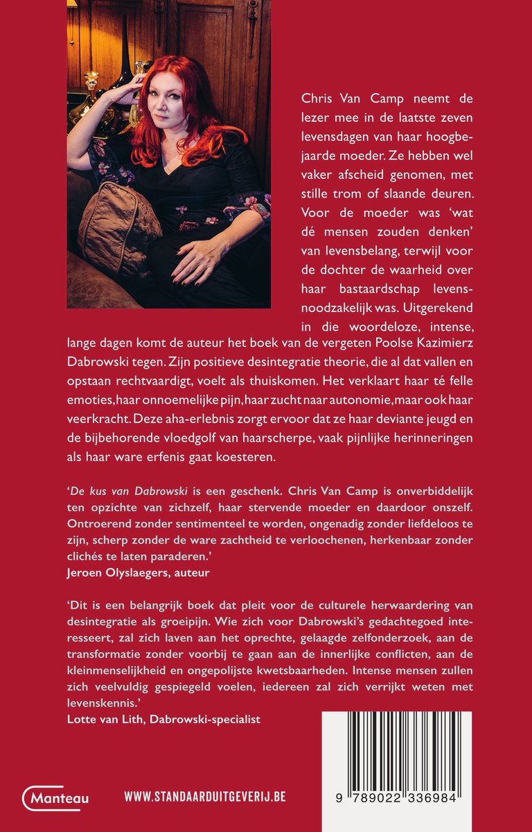 De kus van Dabrowski - back cover