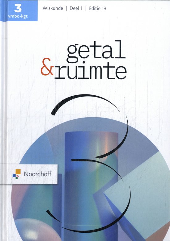 Getal & Ruimte vmbo-kgt 3 deel 1 leerboek - cover