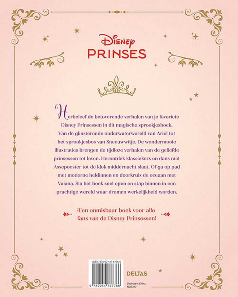 Het magische Prinsessen sprookjesboek - back cover