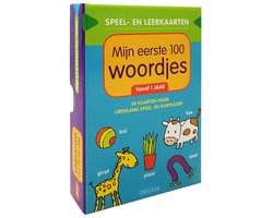 foto van Speel- en leerkaarten 0 - Speel- en leerkaarten - Mijn eerste 100 woordjes vanaf 1 jaar