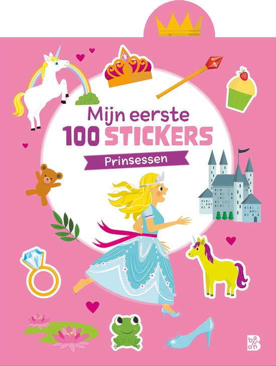 Mijn eerste 100 stickers: prinsessen - cover