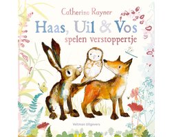 Omslag van Haas, Uil & Vos spelen verstoppertje