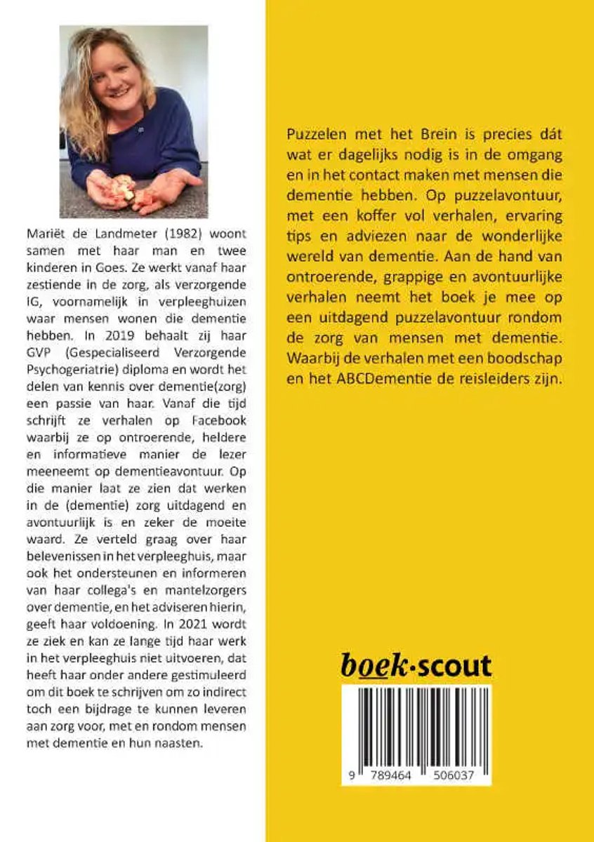Foto van Mariët de Landmeter, schrijver van het boek.