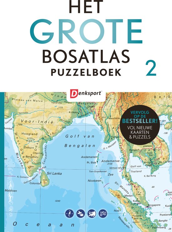 Het Grote Bosatlas Puzzelboek II - puzzels en rebussen - logische puzzels