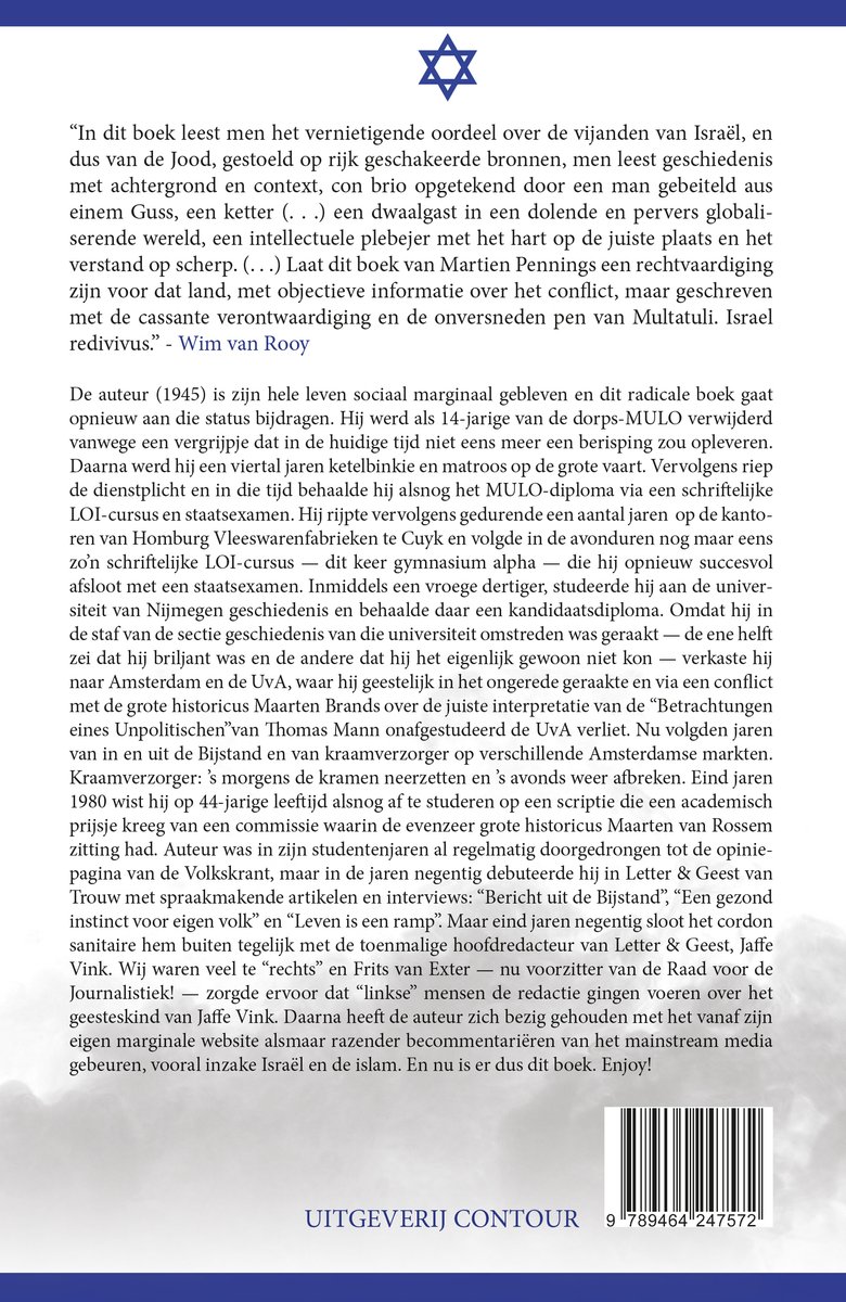 Israël bestaat - back cover