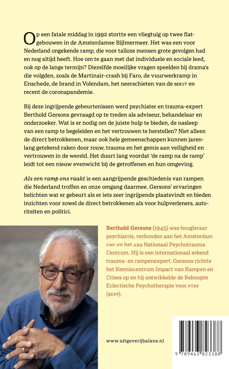 Als een ramp ons raakt - back cover
