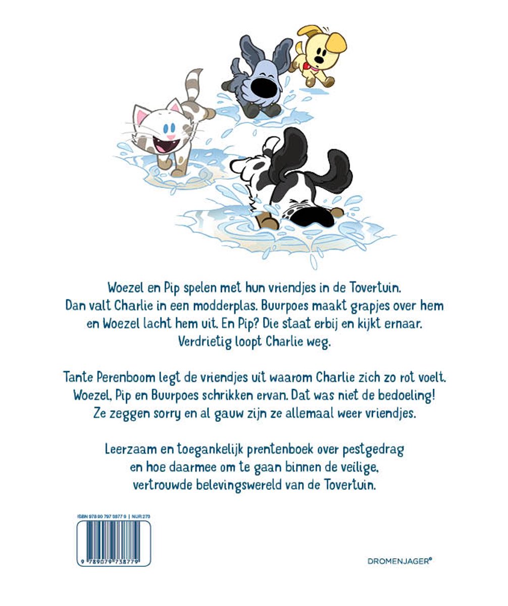 Woezel & Pip - Stop, hou op! - back cover